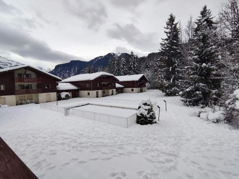 Samoens Residence Grand Tetras 4 Personnes Piscine エクステリア 写真
